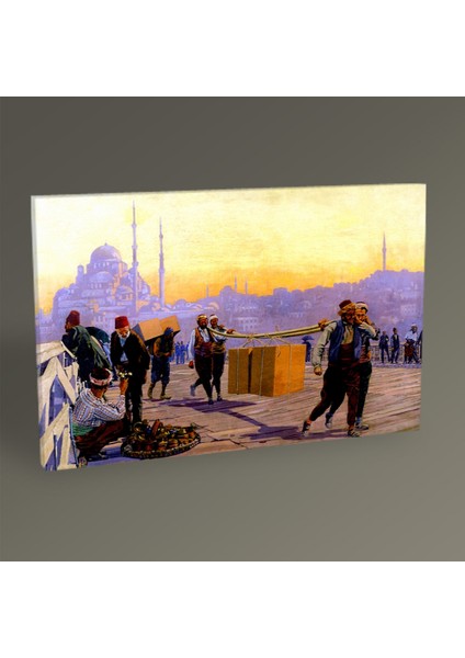 Tablo360 Lendon Galata Köprüsü Tablo 60 x 40