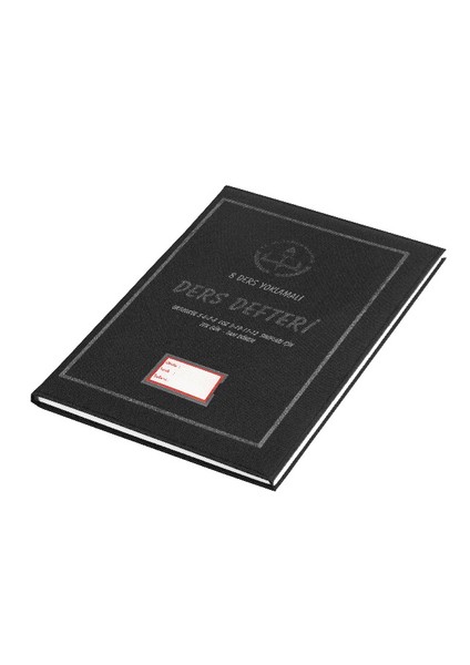 8 Derslik Ders Defteri Yoklamalı Tek Gün İmpertex Ciltli