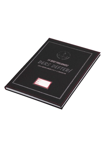 10 Derslik Ders Defteri İmpertex Ciltli