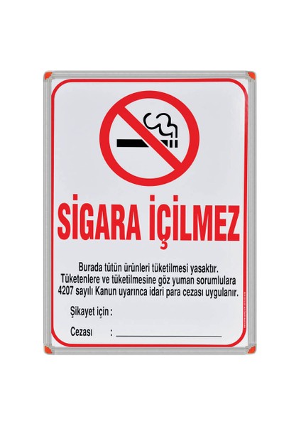 Sigara İçilmez Panosu