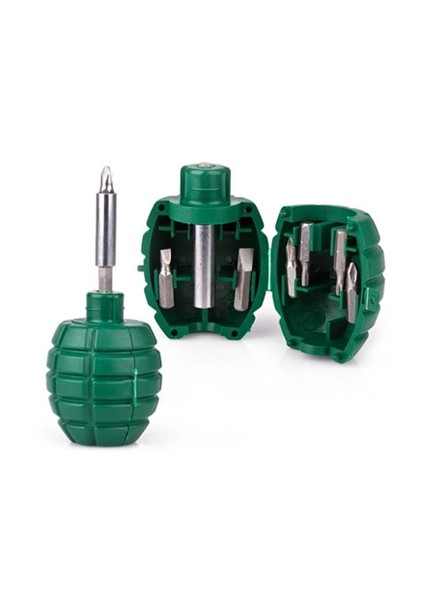 El Bombası Şeklinde Tornavida Seti