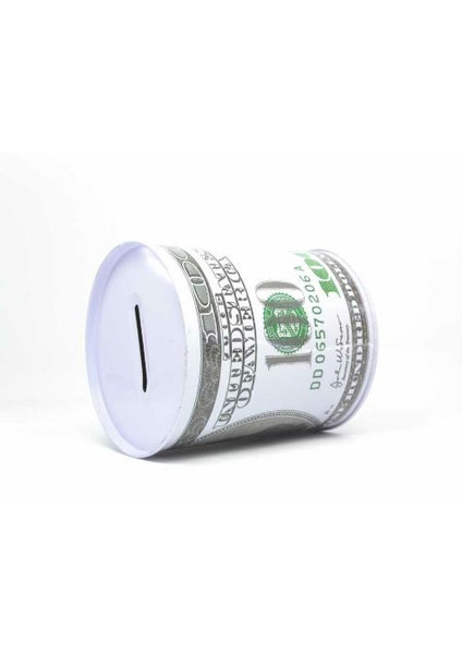 Dolar Tasarımlı Metal Kumbara