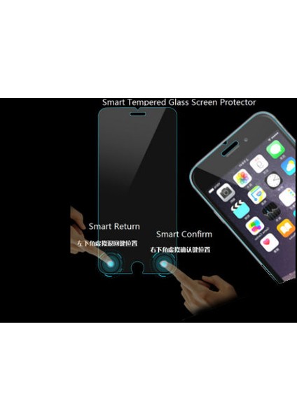 İphone 6 Smart Touch Geri Tuşlu Akıllı Cam Ekran Koruyucu