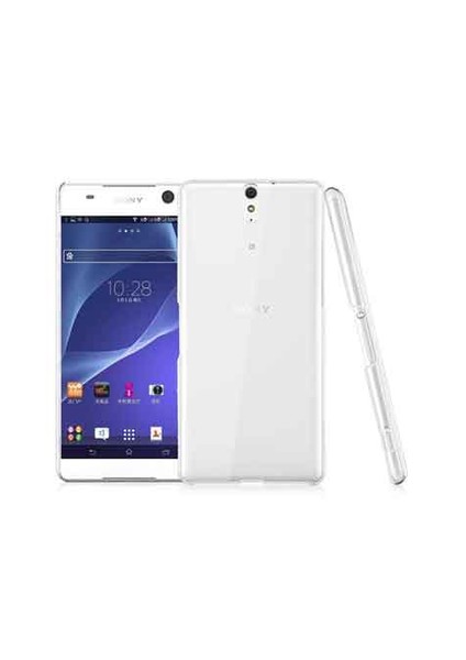 Sony Xperia C5 Ultra İnce Silikon Kılıf Şeffaf