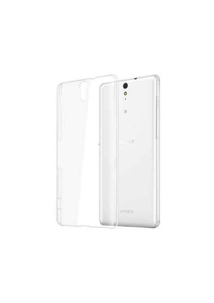 Sony Xperia C5 Ultra İnce Silikon Kılıf Şeffaf