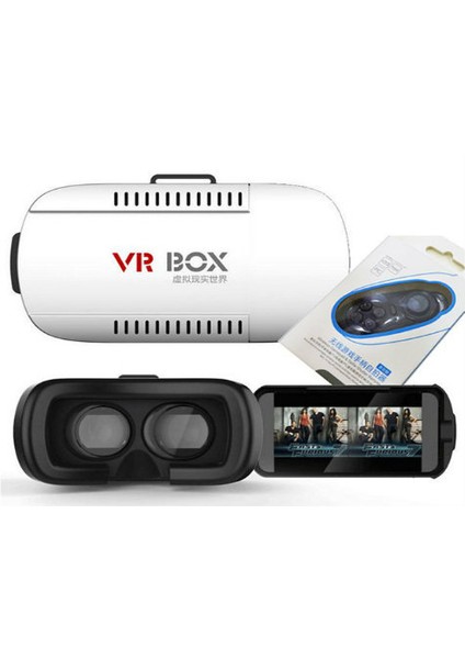 Vr Box Sanal Gerçeklik Gözlüğü Ve Kumandası