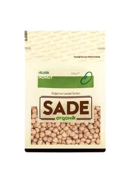 Sade Organik Nohut 500 Gr