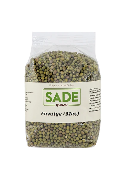 Sade Organik Sade Maş Fasulye 500 Gr