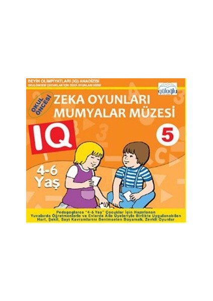 Okul Öncesi Zeka Oyunları Mumyalar Müzesi 5