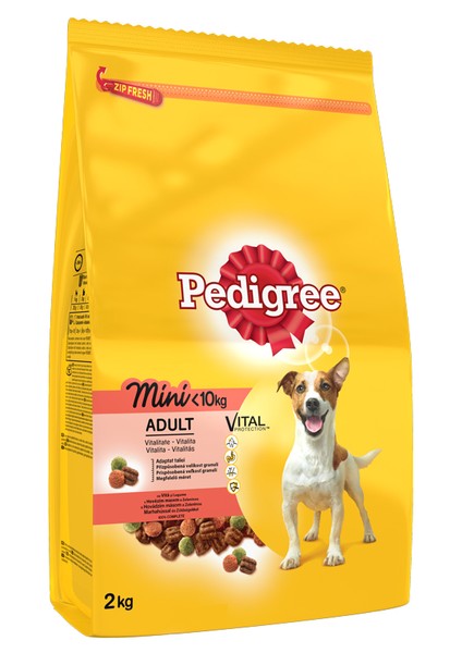 Küçük Cins Biftekli ve Sebzeli Kuru Köpek Maması 2 Kg
