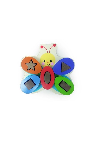 Fisher Price Ahşap Renkli Kelebeğim