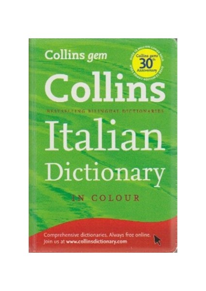 Gem Italian Dictionary (Mini Boy)