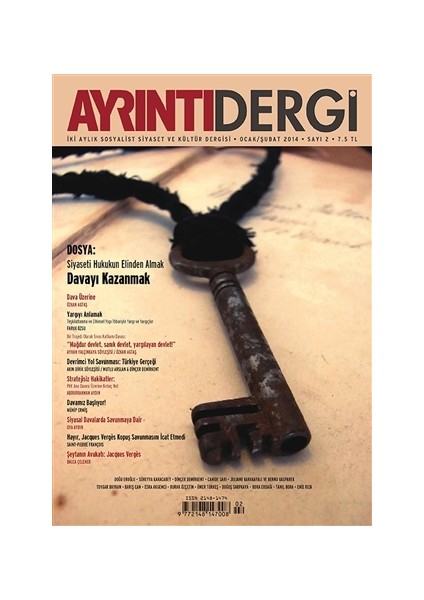 Ayrıntı Dergi Sayı: 2 Ocak-Şubat 2014