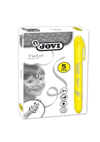 Twist Stick 5'li SARI Yüz Boyama Kalemi