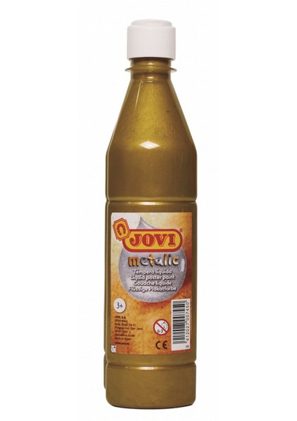 500 ml Altın Rengi Metalik Guaj Boya