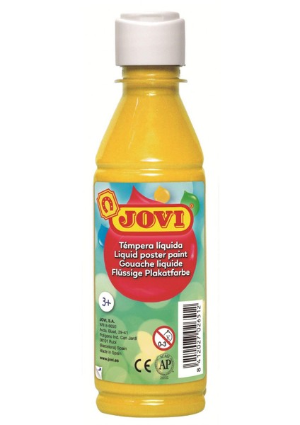 Sarı Guaj Boya (250ml Su Bazlı Sulandırılmış)