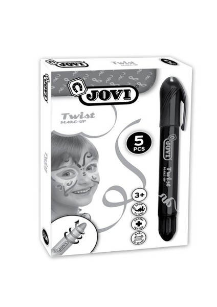Twist Stick 5'li SİYAH Yüz Boyama Kalemi
