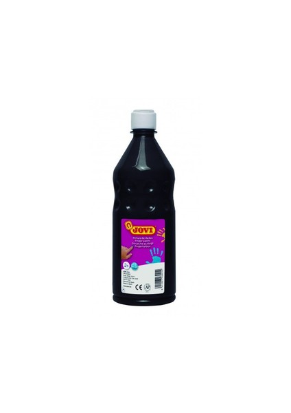 750 ml Siyah Parmak Boyası (Ekonomik Şişe Ambalaj)