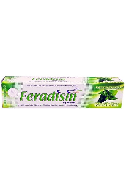 Diş Macunu Nane Ferahlığı (75 Ml)