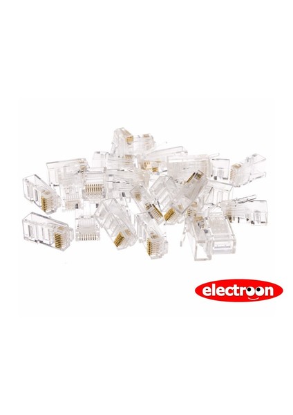 RJ45 Jak Fiş - 100 Adet