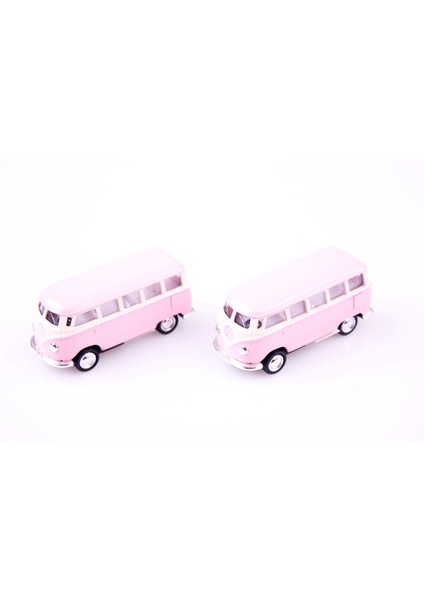 2'li 1962 Volkswagen Classical Bus 1/64 Çek Bırak Model Araç Seti fiyatları