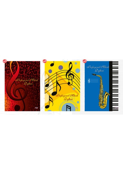 Müzik Defteri Büyük 60 Gram 40 Yaprak