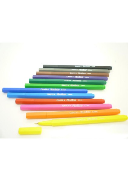Zw 207B Fine Liner 12'Li Kalem