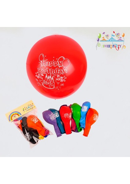 Doğum Günü Balon 10'Lu Paket