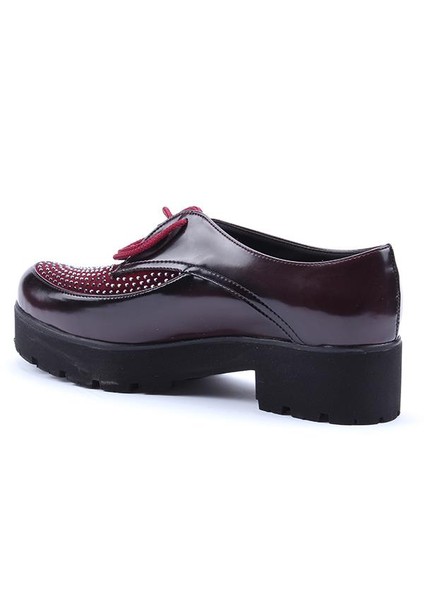 Günlük Kalın Taban Taşlı Topuklu Ayakkabı fiyatları