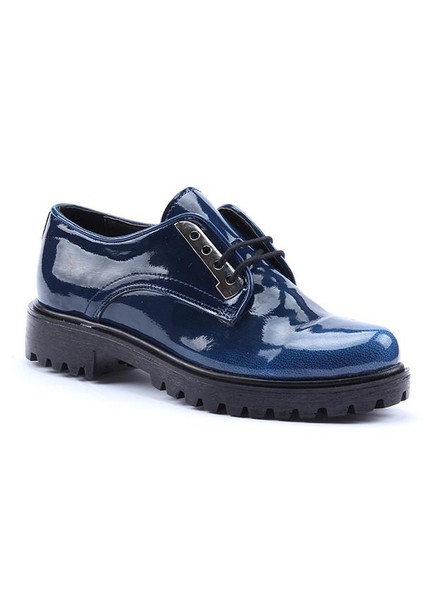 Oxford Günlük Kalın Taban Kadın Ayakkabı