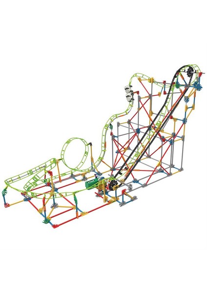K'Nex Double Doom Roller Coaster Set (Motorlu) Thrill Rides 55402