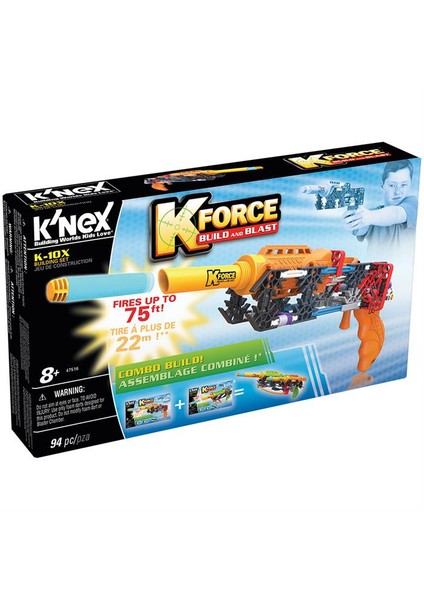 K'Nex K-Force K-10X Yapı Seti 47516