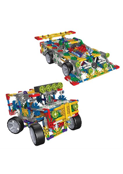 K'Nex 4 Çeker Kamyon (Motorlu) Building Set 11414