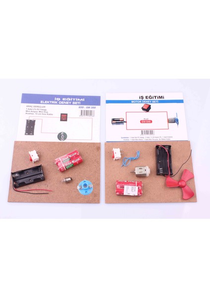 Eğitici Elektrik ve Motor Deney Paketi