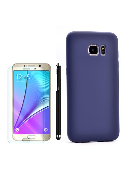 Samsung Galaxy Note 5 Kılıf Premier Silikon+Kalem+Krılmaz Cam