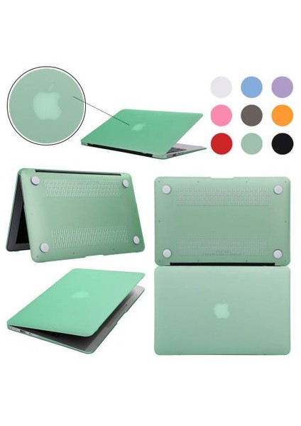 APPLE MACBOOK AİR 11.6 KILIF 2in1 SİLİKON MAT DOKU