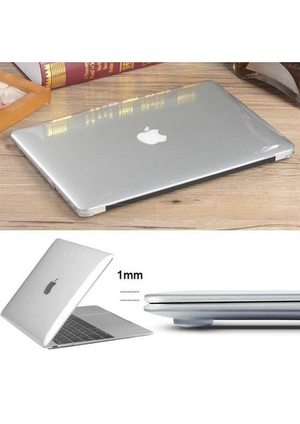 APPLE MACBOOK AİR 11.6 KILIF 2in1 PARLAK CRYSTAL KAPAK