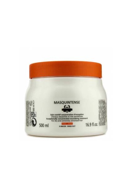 Nutritive irisome Masquintense Kalın Saçlar için Nem Maskesi 500ml