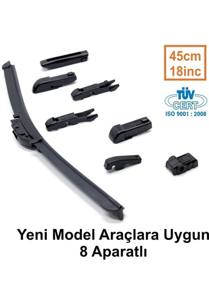 Aparatlı Silecek 450Mm 18İnc