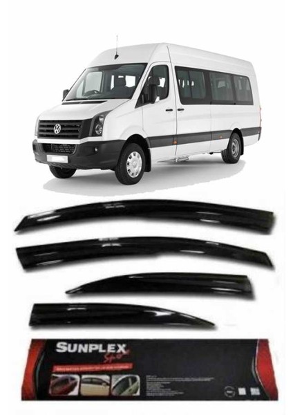 2 Li Crafter Mügen Tipi Sport Stlye Sunplex Cam Rüzgarlığı