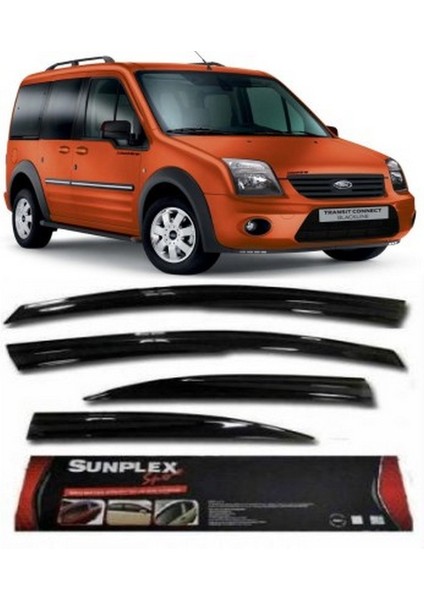 2 Li Ford Connect Sport Style Sunplex Cam Rüzgarlığı