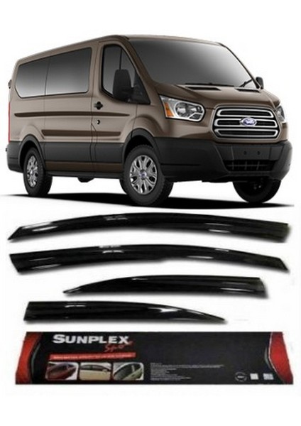 2 Li Transit 2014 Mügen Tipi Sport Stlye Sunplex Cam Rüzgarlığı