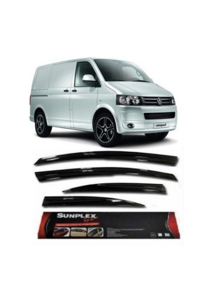 2 Li Vw Transporter T-5 T-6 Sport Style Sunplex Cam Rüzgarlığı