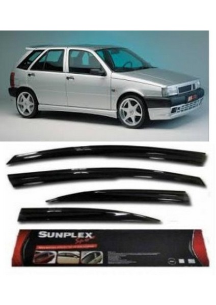 4 Lü Fiat Tipo Ön-Arka Sport Style Sunplex Cam Rüzgarlığı