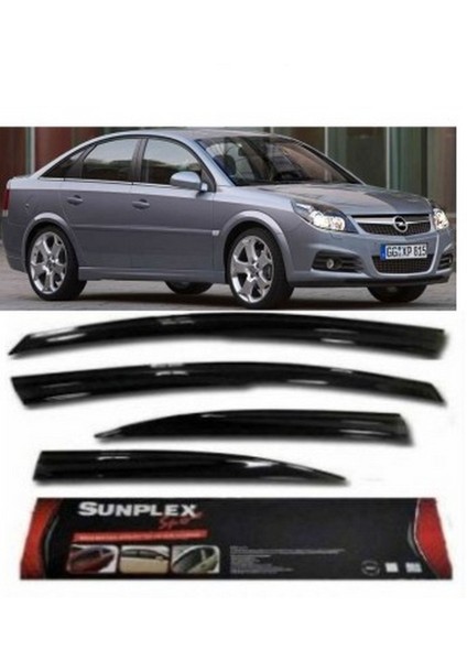 4 Lü Opel Vectra C Kasa Ön-Arka Sport Style Sunplex Cam Rüzgarlığı