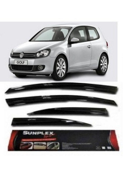 4 Lü V.Golf5 - Golf6 Sport Style Sunplex Cam Rüzgarlığı