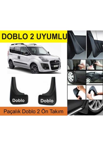 %100 Kauçuk Paçalık Doblo 2  Ön Takım