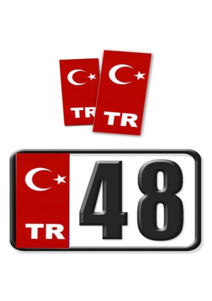 Çıkartma Plaka İçi Tr Petekli Adet