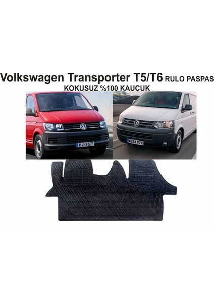 Paspas T5 / T6 Transporter Rulo %100 Kauçuk Kokusuz