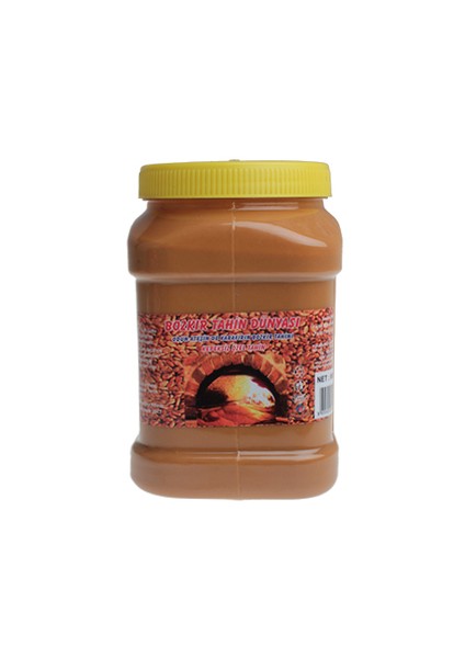 Bozkır Tahini Kepeksiz Plastik Kutu 1 Kg